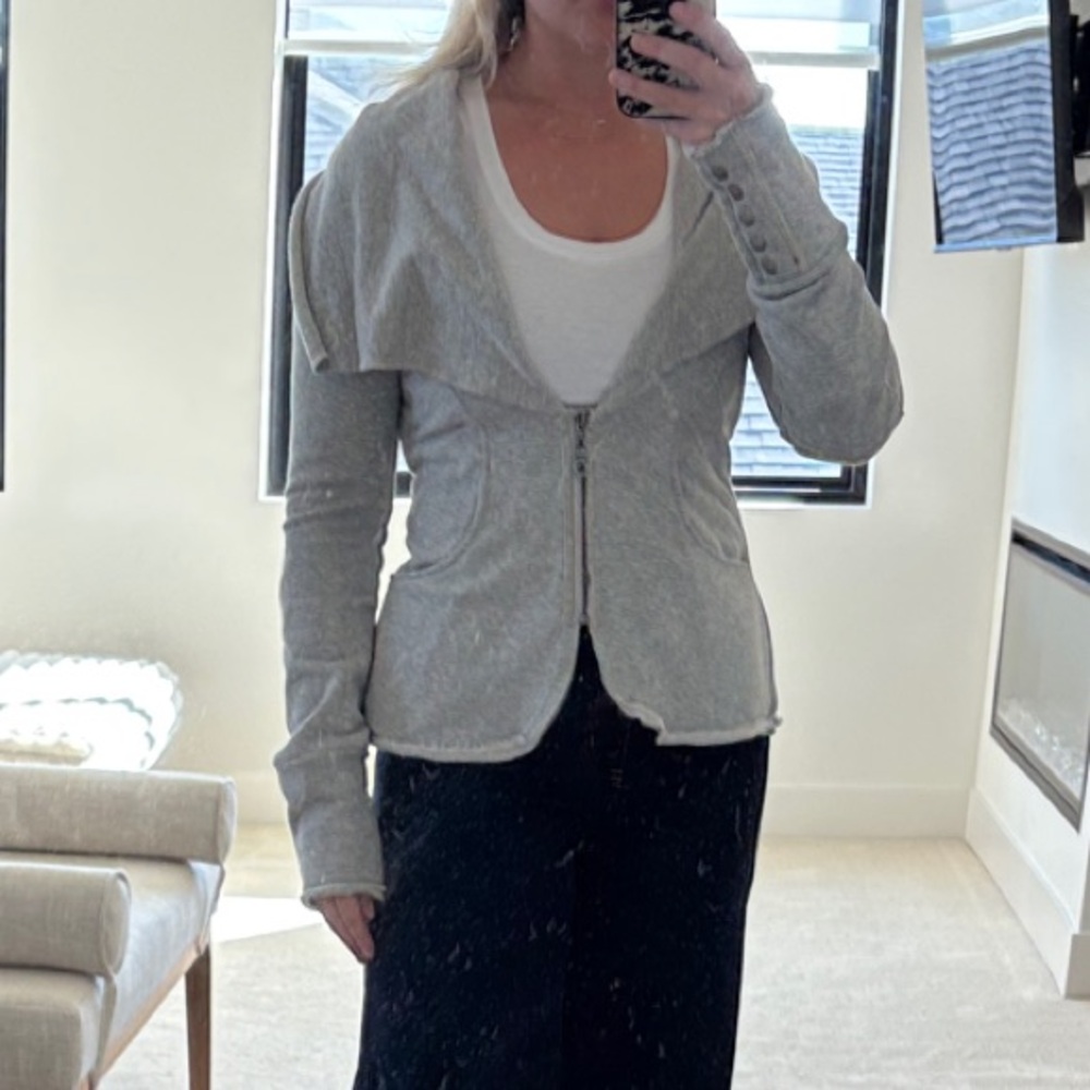 Silver Jeans Light Gray Knit Sweater